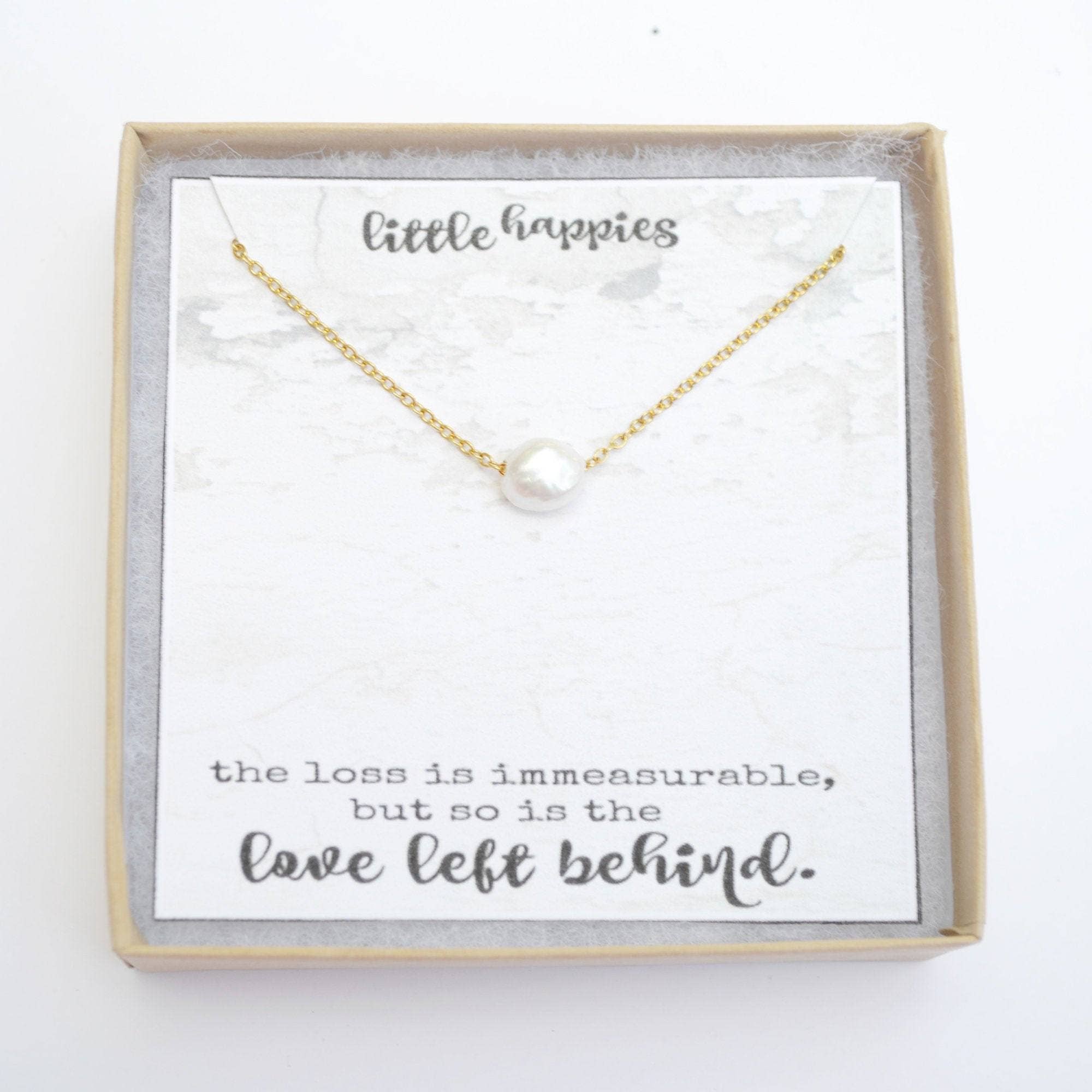Love Left Behind Sympathy Necklace