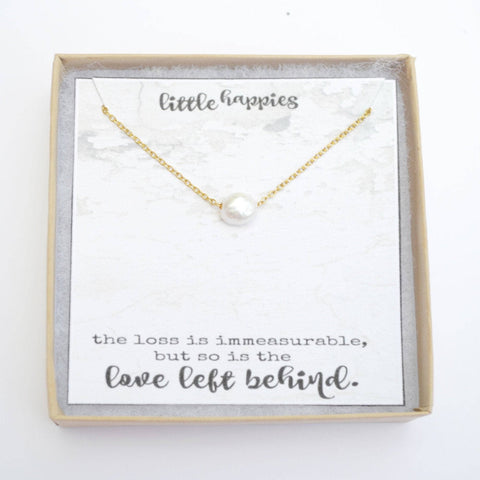 Love Left Behind Sympathy Necklace