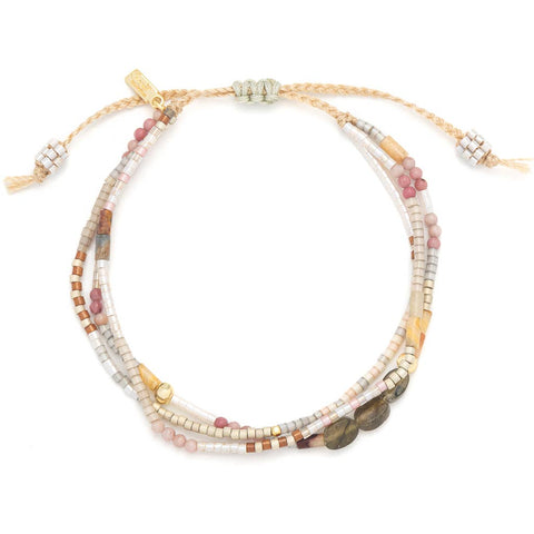 Scout Curated Wears - Mixed Media Bracelet - Magic/Labradorite/Gold