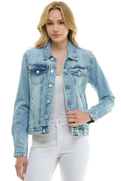 Ladies Cotton Denim Jacket