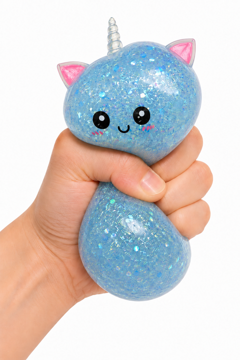Novelty Brands - Fun Doh Unicorn Mystery Dumpling Squishy Toy - 12/Display