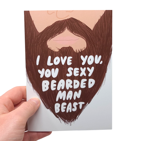 Sexy Bearded Man
