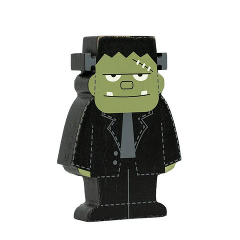 4x6 chunky wood shape FRANKENSTEIN  Halloween decor