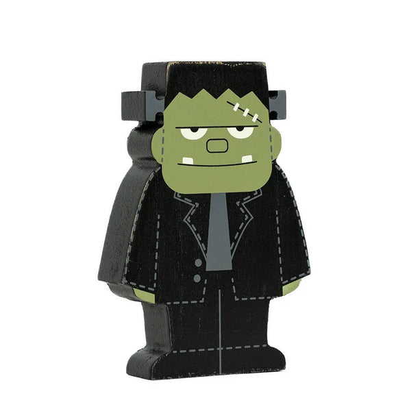 4x6 chunky wood shape FRANKENSTEIN  Halloween decor