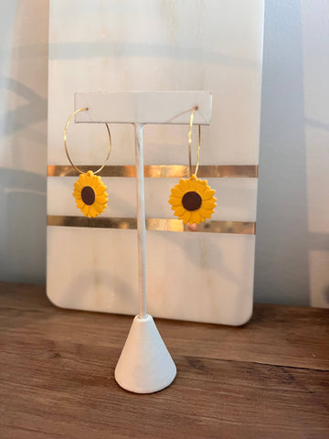 Sunflower Earrings