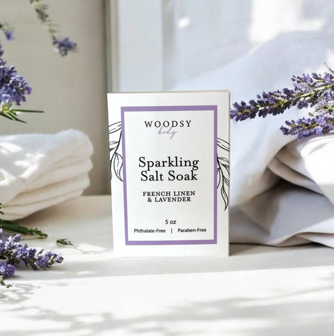 Sparkling Salt Soak- French Linen & Lavender