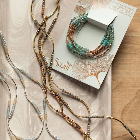 Scout Curated Wears - Scout Wrap : Neptune/rose gold