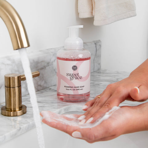 Bridgewater Candle Company - Sweet Grace Foaming Hand Soap | Housewarming Gift