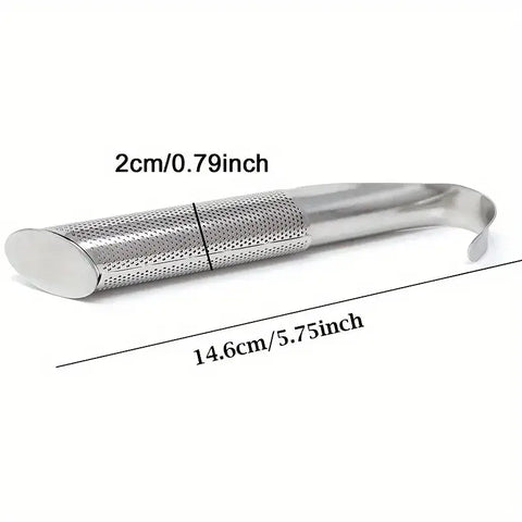 Stainless Steel Long-Handle Tea Infuser for Loose Tea and Sp