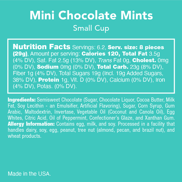 Candy Club - Mini Mint Chocolate Candies