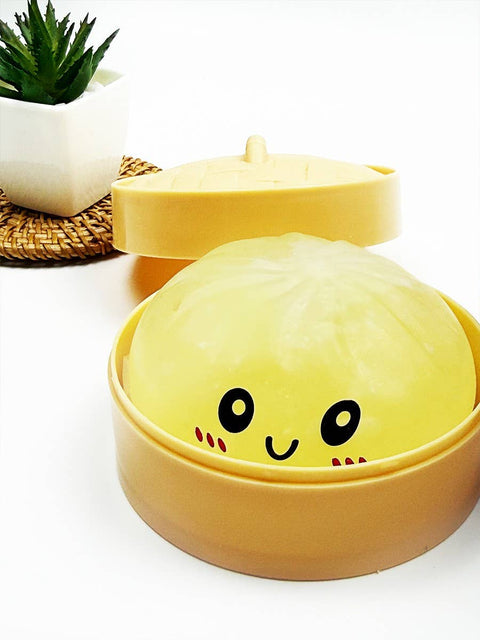 Slow Rising Mystery Dumpling Squishy with Steamer