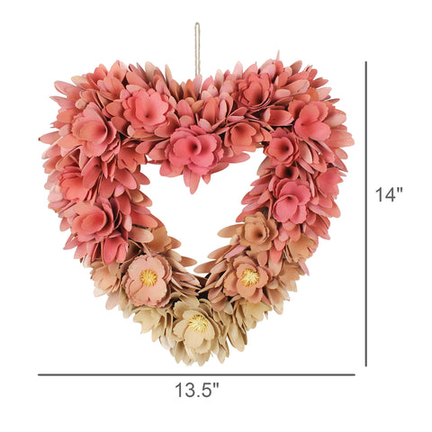 Fall Heart Wreath
