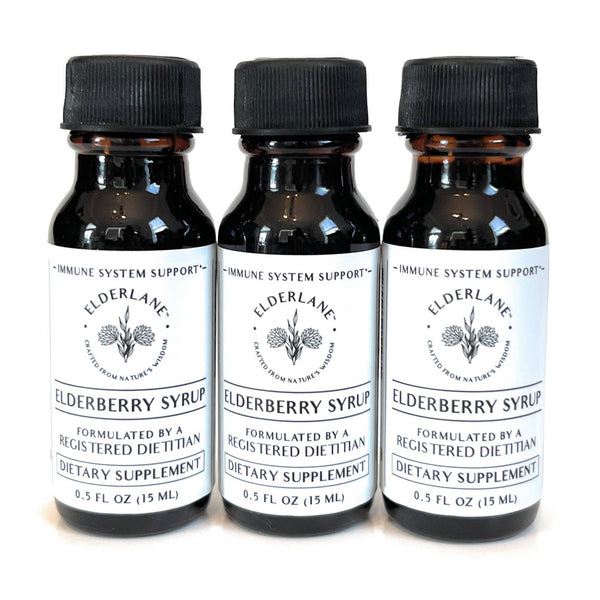 Elderlane™ - Elderberry Single Serve Bottles