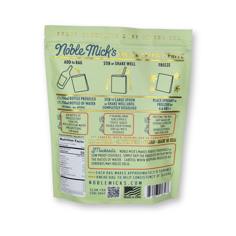 Single Serve Craft Frozen Cocktails