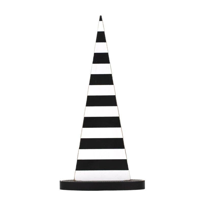 6x12 wood witch hat (STRIPES)  FALL HALLOWEEN DECOR