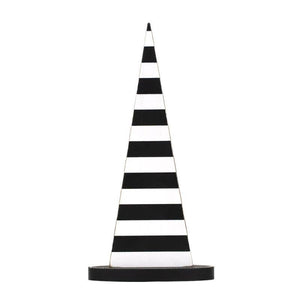 6x12 wood witch hat (STRIPES)  FALL HALLOWEEN DECOR