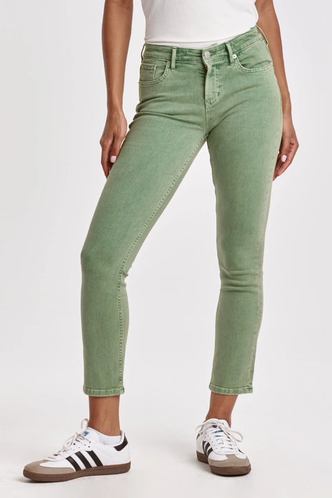 Dear John Denim Women's Blaire Straight Leg Jeans In Nephrite