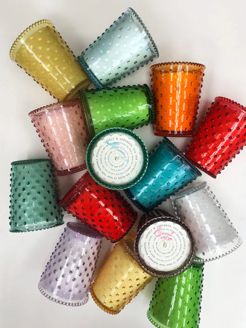 16oz Hobnail Candle