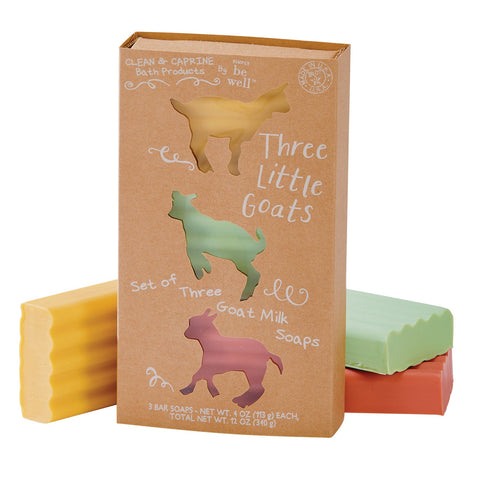 Three Little Goats Soap Set