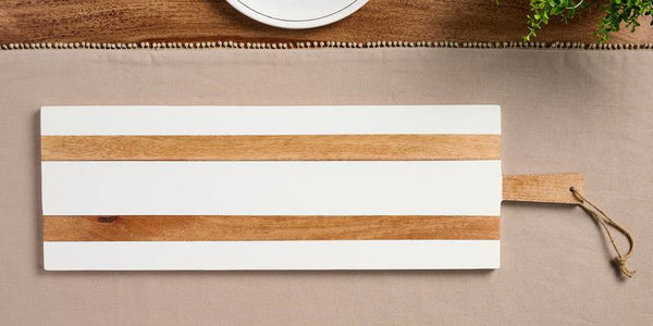 White Long Serving Board - Charcuterie Board