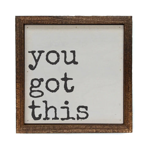 6x6 You Got This