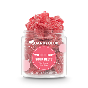 Candy Club - Wild Cherry Sour Belts