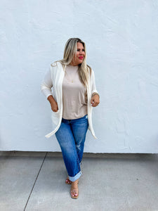 BLAKELEY - FALL LOLA CARDIGANS: SWEET CREAM / OS