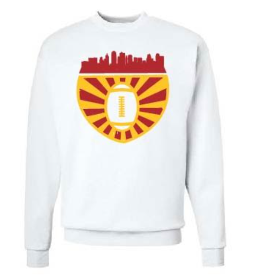 Football Skyline Crewneck